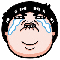 Sad Fun Sticker