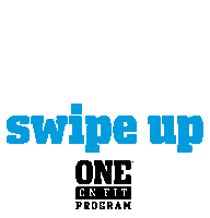 oneonfitprogram fitness swipe up gifmakers whateverittakes Sticker