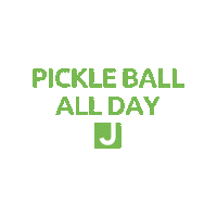 Pickleball Sticker by Evelyn Rubenstein Jewish Community Center