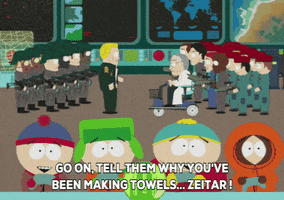 eric cartman coup GIF by South Park 