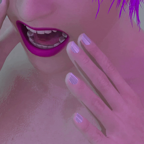 bbsquirrel247 3d scream cgi 3dart GIF