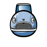 yosfjwk car cars mini carwaee Sticker