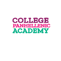 Academy Sisterhood Sticker by National Panhellenic Conference