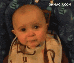 sad baby GIF