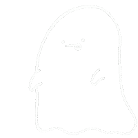Halloween Ghost Sticker