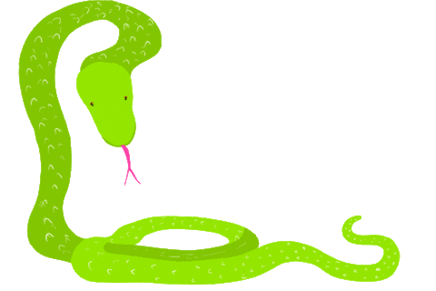 sticker snake by aranchamora