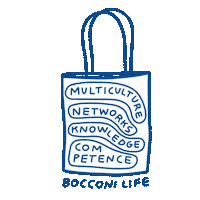 Bag Universitã  Sticker by Bocconi University