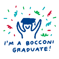 Celebrate Graduation Day Sticker by Bocconi University