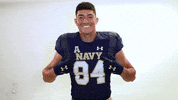 College Football Go Navy GIF by Navy Athletics