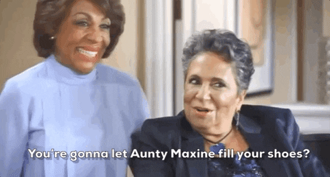 maxine waters clarence avant GIF by 50th NAACP Image Awards
