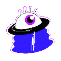 Eye Aliens Sticker by HOW
