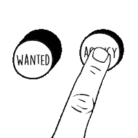 Casting Botones Sticker by Wanted Agency