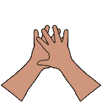 wave hand Sticker by Rhonda