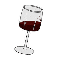 Stars Wine Sticker by High Moon Studio