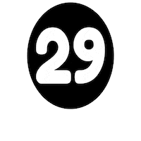 Number Blanco Sticker