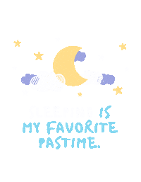 Night Time Sleeping Sticker by Veranera Hostel Estepona