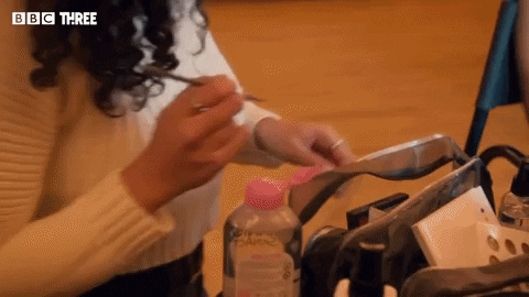 Glow Up Make-Up GIF by BBC Three