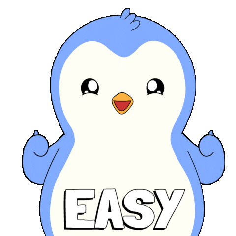 Penguin Ez Sticker by Pudgy Penguins