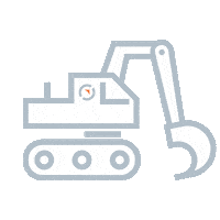 Baustelle Excavator Sticker by SalzgitterAG