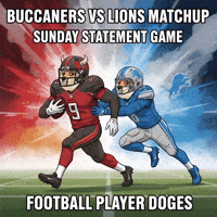 Detroit Lions Running GIF by Doge Pound