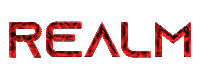 REALMFitnessProductsInc gym clothing apparel realm Sticker