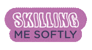 Typography Killing Sticker by Decskill