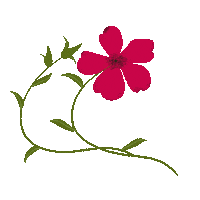 Flower Sticker