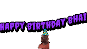 only_1_2_4 happy birthday bhai Sticker
