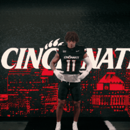 Cincinnati Football GIF by Cincinnati Bearcats