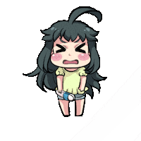 Angry Go Away Sticker by Jin