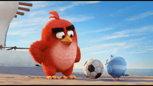kick GIF by Angry Birds