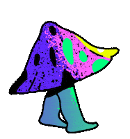 Mushroom Mishu Sticker by Mishu_Music