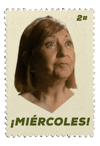 Stamps Feliz Miercoles Sticker