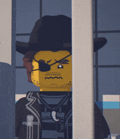 Scared Lego City GIF
