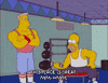 Working Out Season 9 GIF by The Simpsons