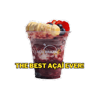 acaibrazilfl acai açaí brazil açaí brasil acaibrasil Sticker