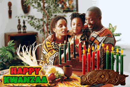 Celebrating Kwanzaa GIF