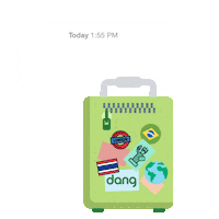travel adventure Sticker by Dang Foods