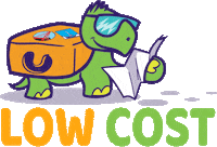 viaggialo travel turtle viaggiare low cost Sticker
