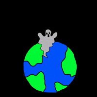 matthew_harris space ghost earth dead GIF