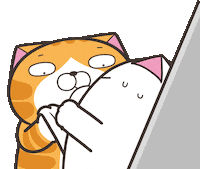 Cat Lanlancat Sticker by MochiDad