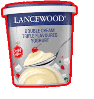 Yoghurt Trifle Sticker by Lancewood