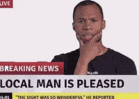 Pleased Breaking News GIF