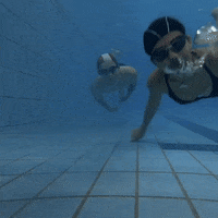 awberrydesign love blue pool awberry GIF