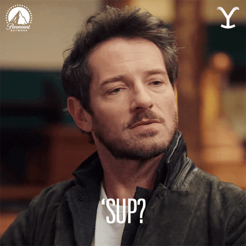 Whats Up Hello GIF by Yellowstone
