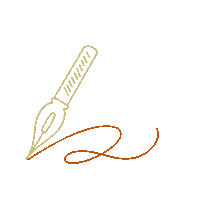 Calligraphy Nib Sticker