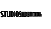 StudioShobot 3d black photographer shobot Sticker