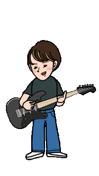 楽器 Sticker by Sheryu39