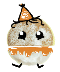 BrinkerMarketing kawaii sweet orange blink Sticker