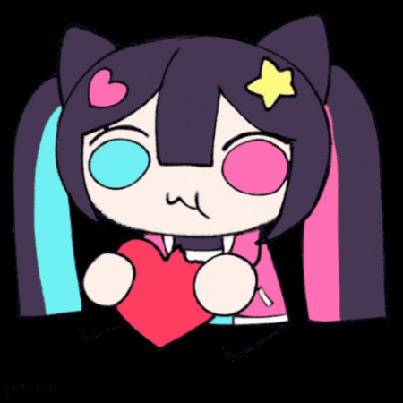 YuriNori giphygifmaker heart yurinori nori original character GIF